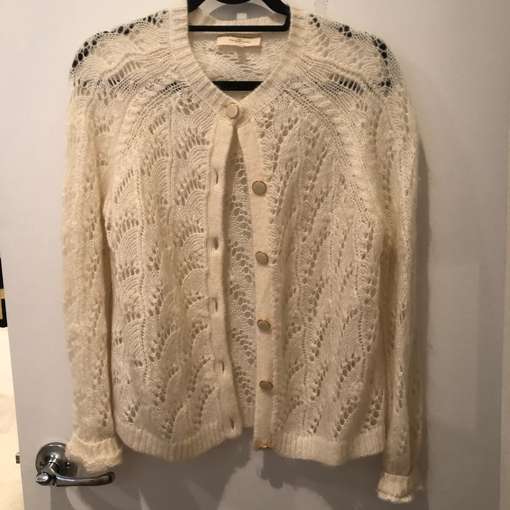 Sézane Sam sweater in ecru - Picture 2 of 4